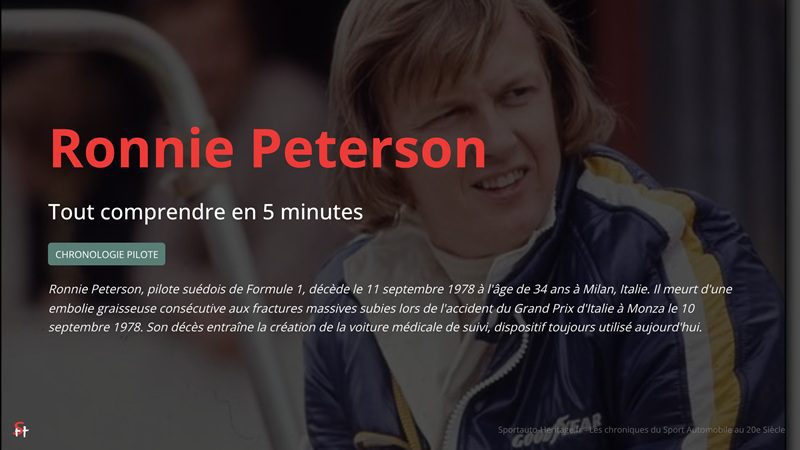 Ronnie Peterson (1944-1978)