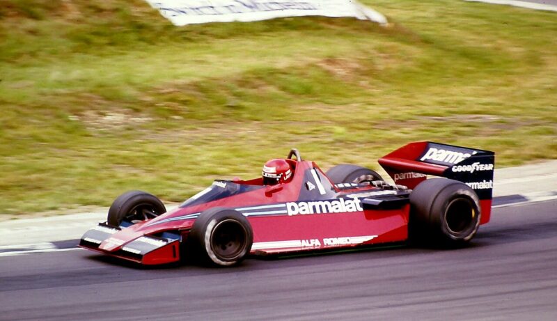 Niki Lauda - Brabham BT46 at Druids at the 1978 British Grand Prix