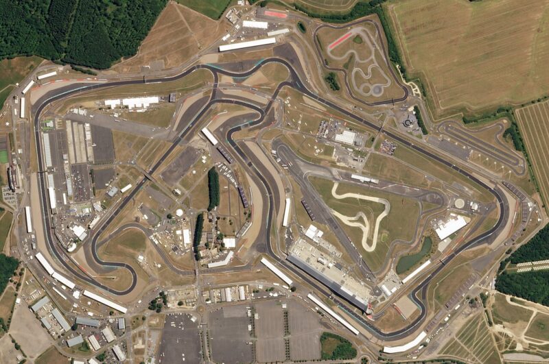 Circuit de Silverstone - vue aérienne