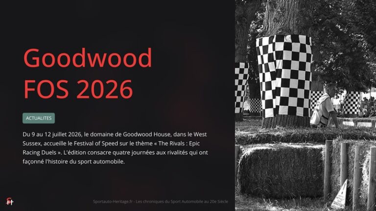 Goodwood Festival of Speed 2026