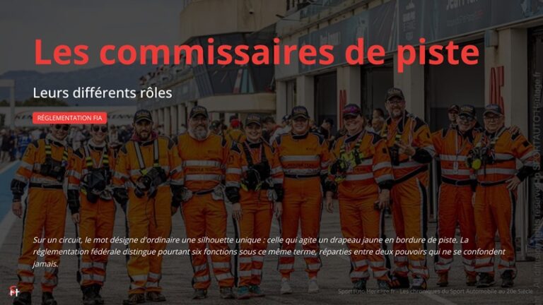 Les différents rôles au sein des commissaires de piste