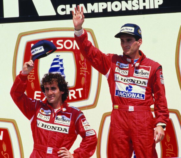 Prost contre Senna : GP Molson du Canada in Montreal, Canada in 1988.